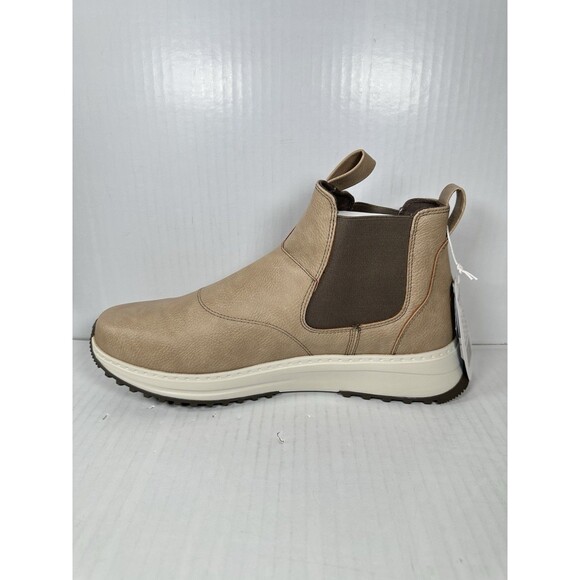 Size 10 Hey Dude Mens Tahoe Chelsea Classic Shoes Boots Timber Birch Brown NEW main image 4